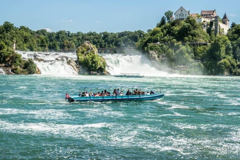 Schoene Einliegerwohnung 200M Vom Wasser Entfernt Stein Am Rhein Esterno foto
